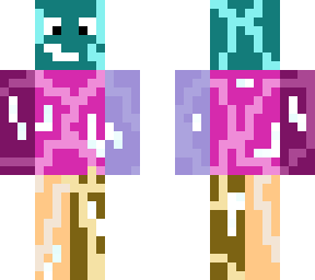 weird noob skin