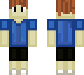 -blue shirt-