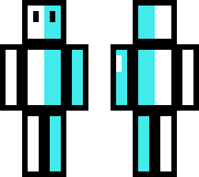 black border blue and white edition
