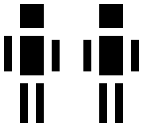 black white lines