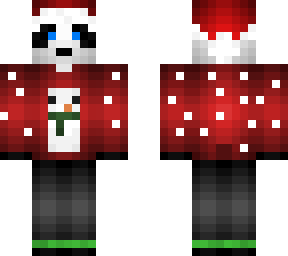 chrismas panda