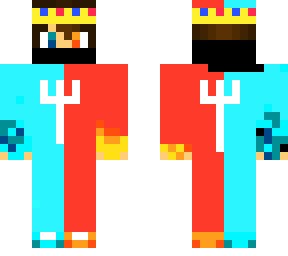 christmas fire and ice king