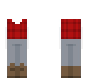 christmas plaid vest // cb (female version)