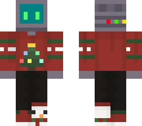 christmas tv head
