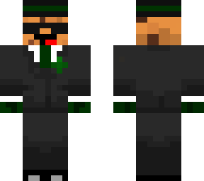 cookie man in suit