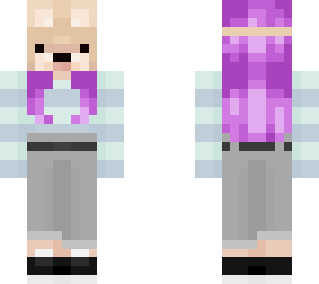 corgi mask w/purple hair (edit)