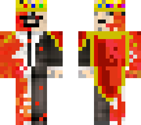 flaming infected king