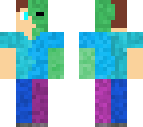 infected zombie steve