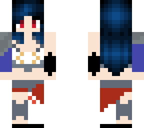 japanese girl warrior skin