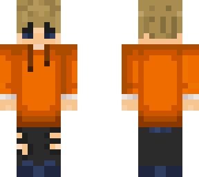 joflip in orange jumper
