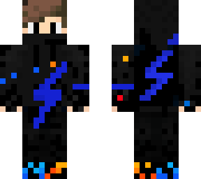 lightning blue/black gamer