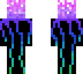 neon jelly head, black