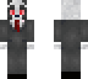 pandaman, red eyes
