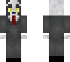 pandaman, yellow eyes