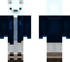 polar bear clothed