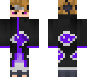 purple akatsuki, rinnegan, dark blonde