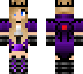 purple female knight