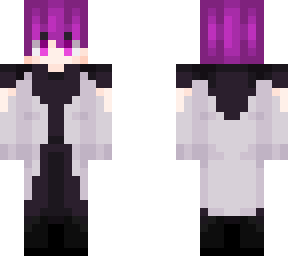 purple hair elf