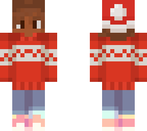red christmas sweater