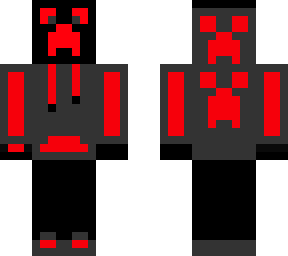 red creeper with jacket