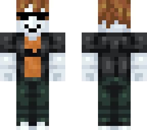 roblox bacon with orange bike and glasses
