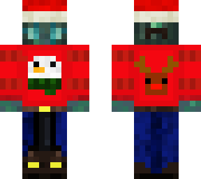 xmas skin in the making
