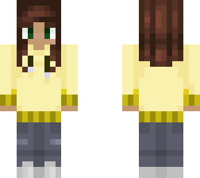 yellow hoodie