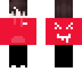 boy with cool red hoodie