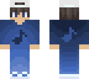 boy with white cap