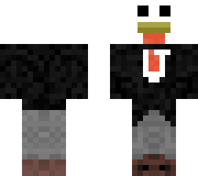chicken in a tuxido