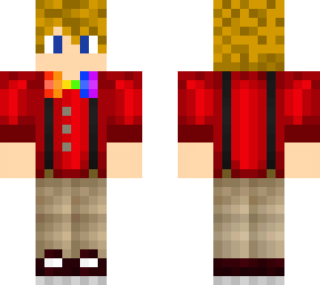 crimson suit boy