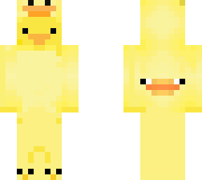 duck in duck suit
