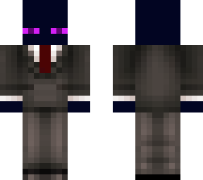 enderman in fancy suit