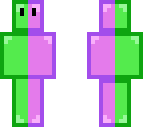 green and purple slime