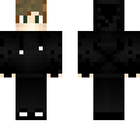 guy in black hodie and green eyes