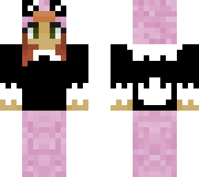 ostrich onesie w/ hair