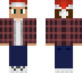 plaid prince (with santa hat)