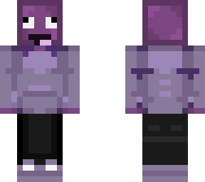 purple squid with jacket