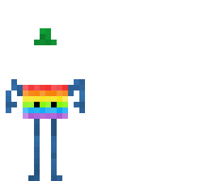 raibow blob guy