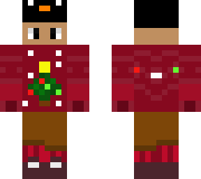 red penguin winter