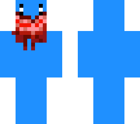 scary blue skin