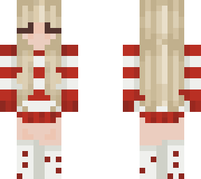simple christmas skin
