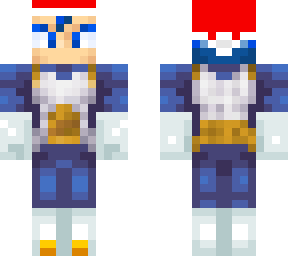 vegeta with a santa hat