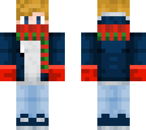 xmas jacket and jeans