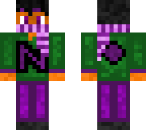"n" hoodie guy, christmas edition