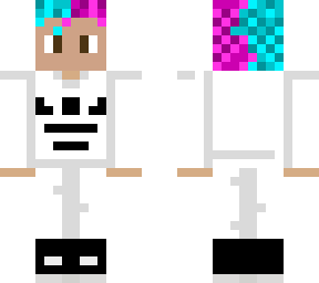 adidas - multi color hair - white