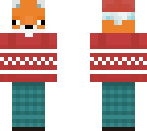 christmas fox