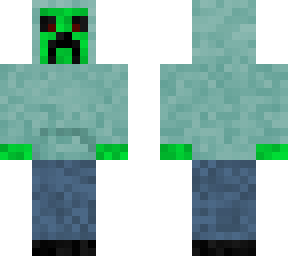 creeper hoodie (on)