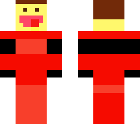 czerwony skin