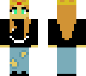 dream hoodie girl with crown